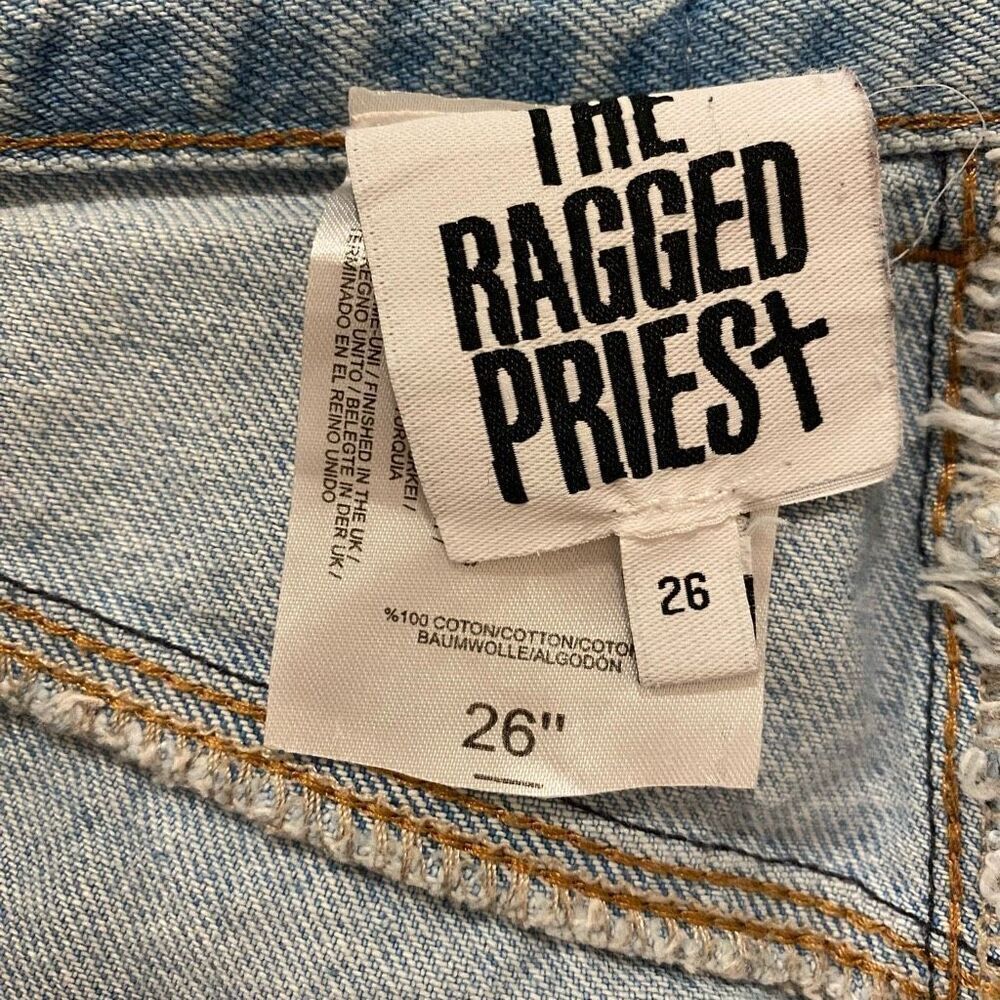The Ragged Priest Reputation Snake Mom Jeans Size 26 - Picture 6 of 7